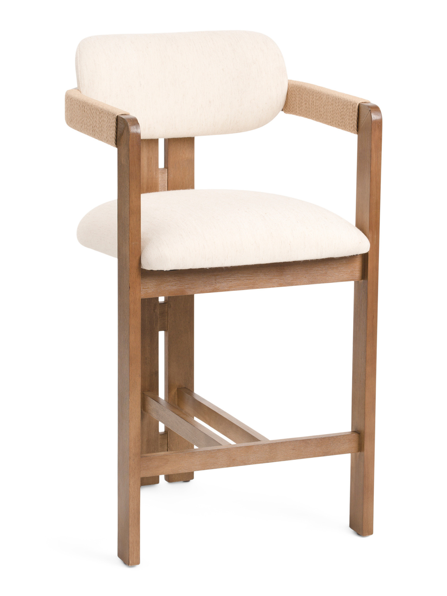 20x37 Ashley Counter Stool With Paper Cord Detail | Chairs & Seating | Marshalls | Marshalls