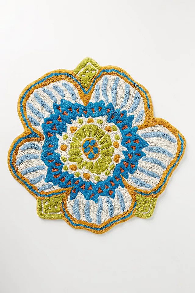 Tufted Colette Bath Mat | Anthropologie (US)