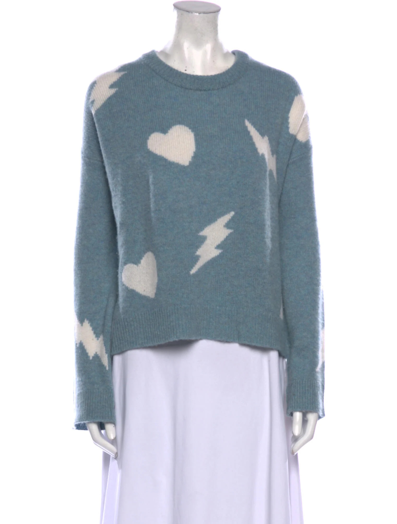 Cashmere Printed Sweater | The RealReal