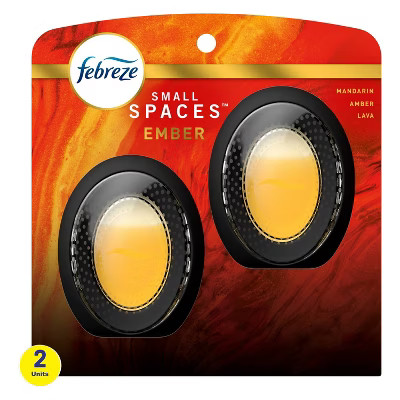 Febreze Small Spaces Air Freshener - Ember - 0.25 fl oz/2pk | Target