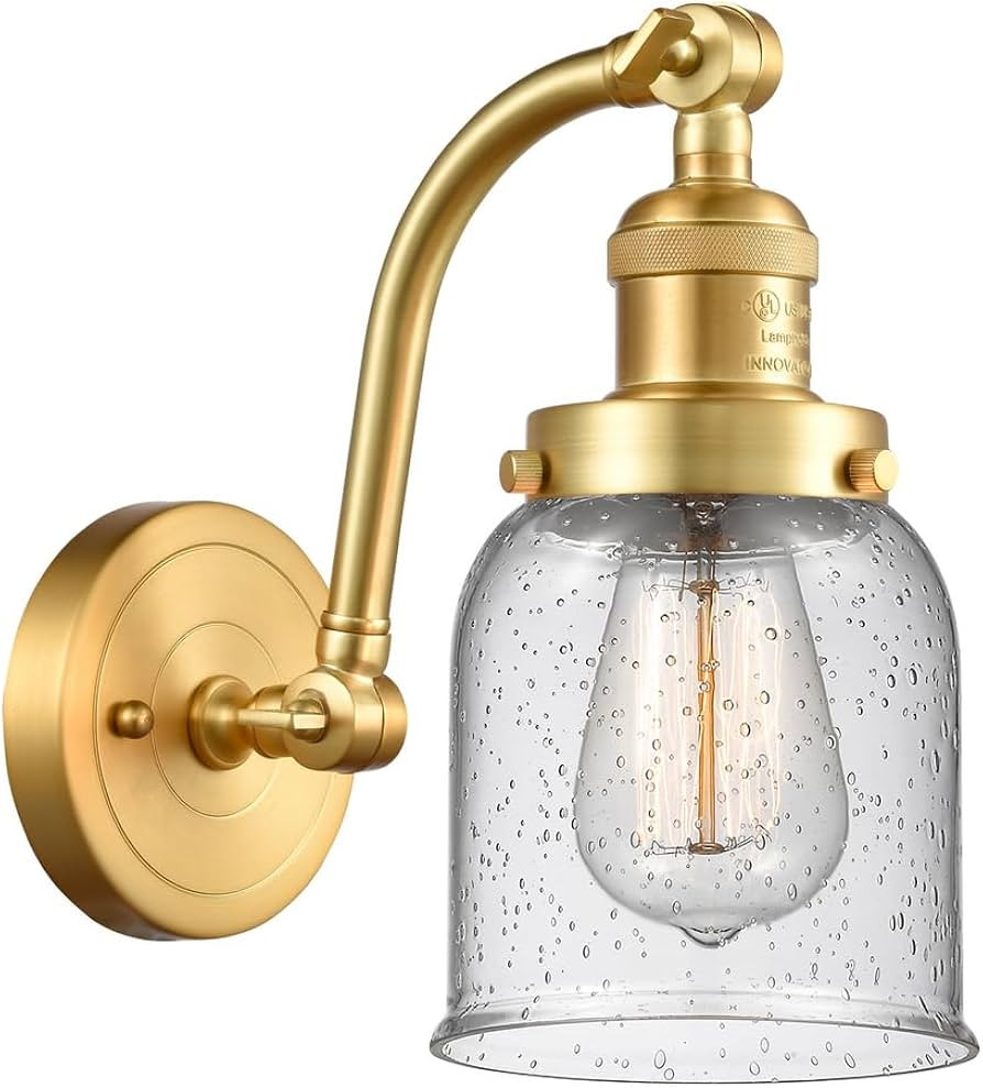 515-1W-SG-G54 Bare Bulb 1 Light Cord Set, Satin Gold | Amazon (US)