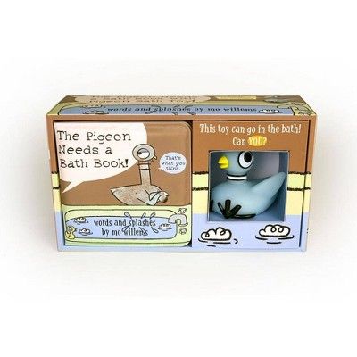 The Pigeon Needs a Bath Book with Pigeon Bath Toy! - by  Mo Willems (Mixed Media Product) | Target