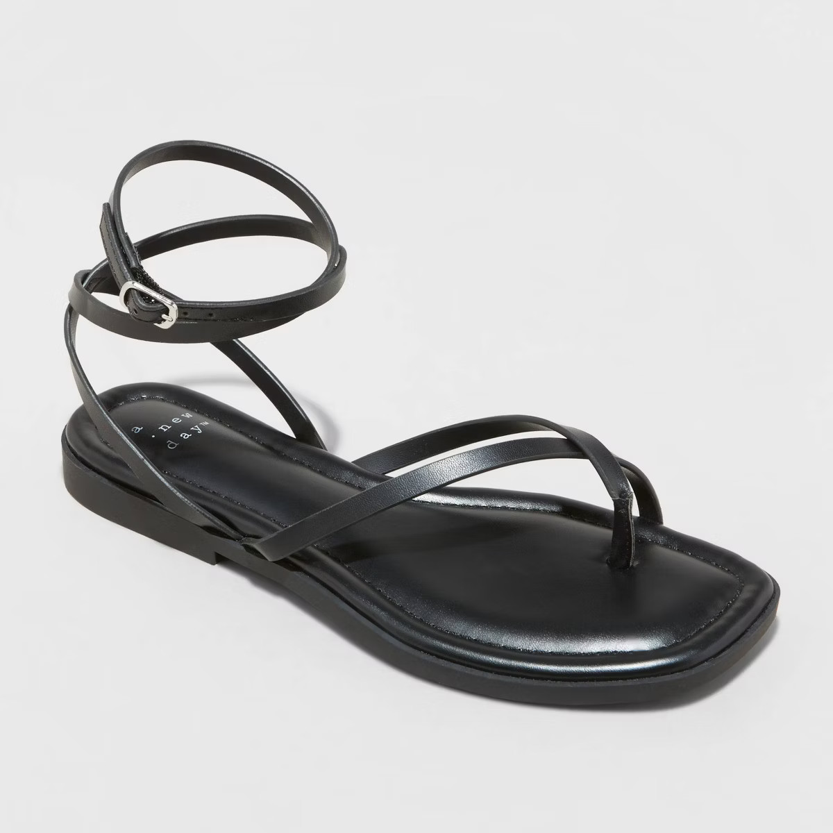 Women's Luisa Ankle Strap Thong Sandals - A New Day™ | Target