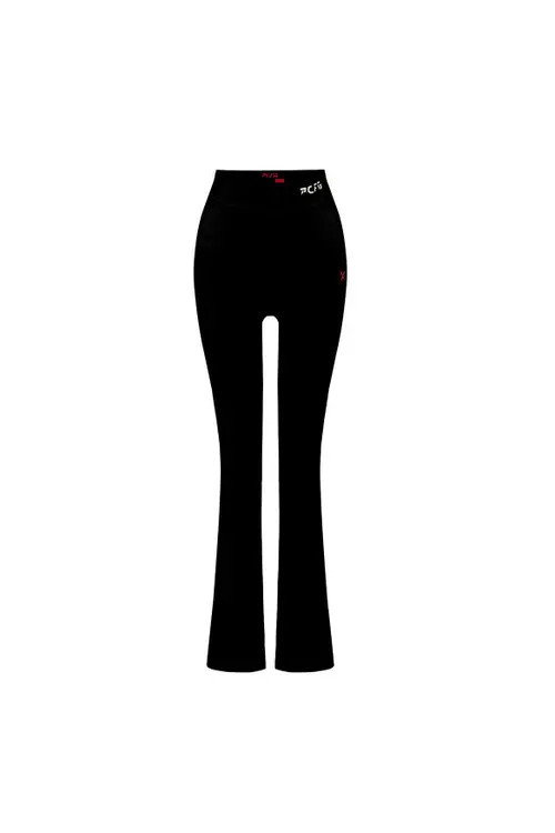 PCFG Cotton Flare Yoga Pant in Black at Nordstrom, Size Large | Nordstrom