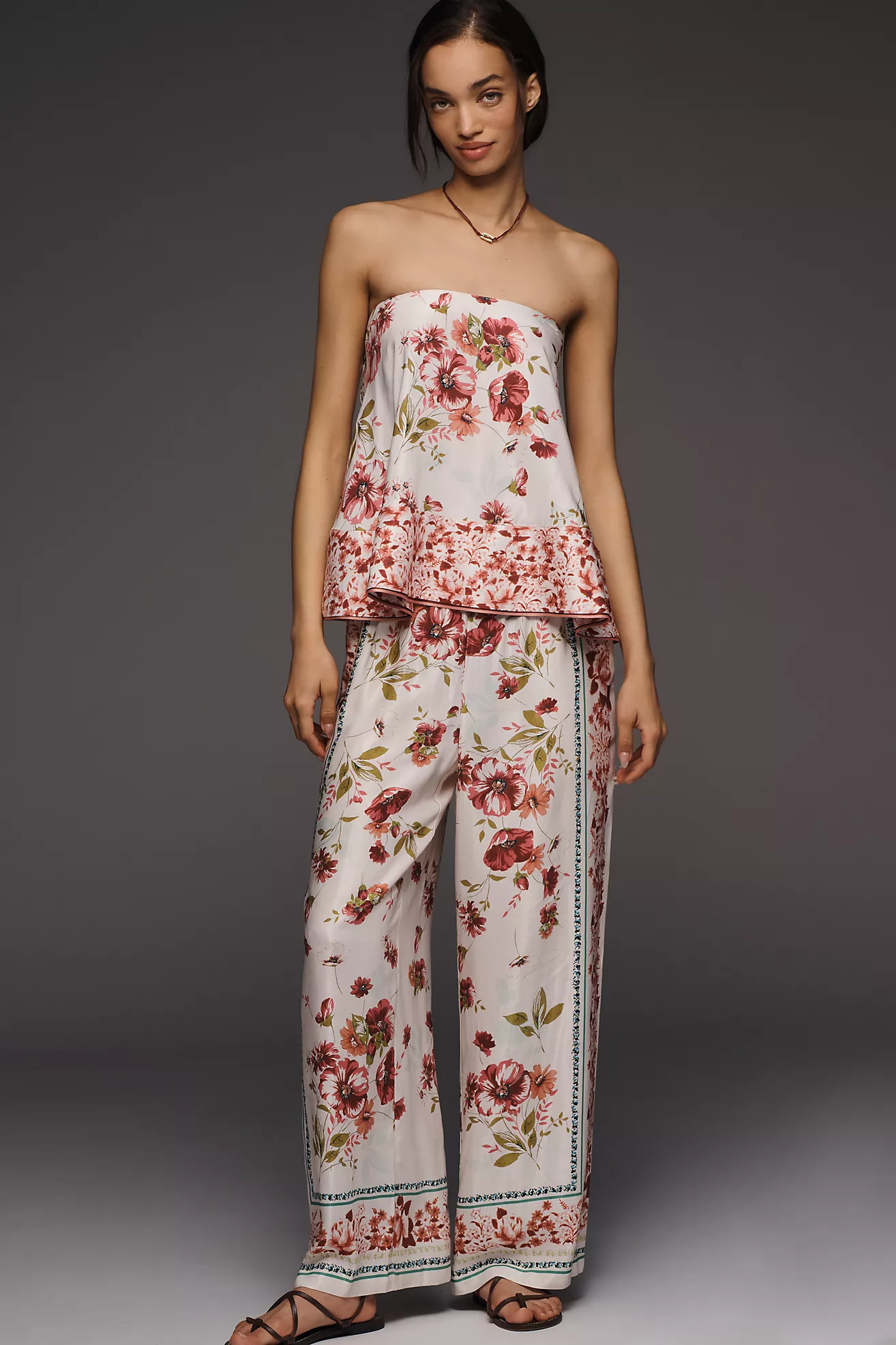 Jessica Strapless Swing Top by Maeve | Anthropologie (US)