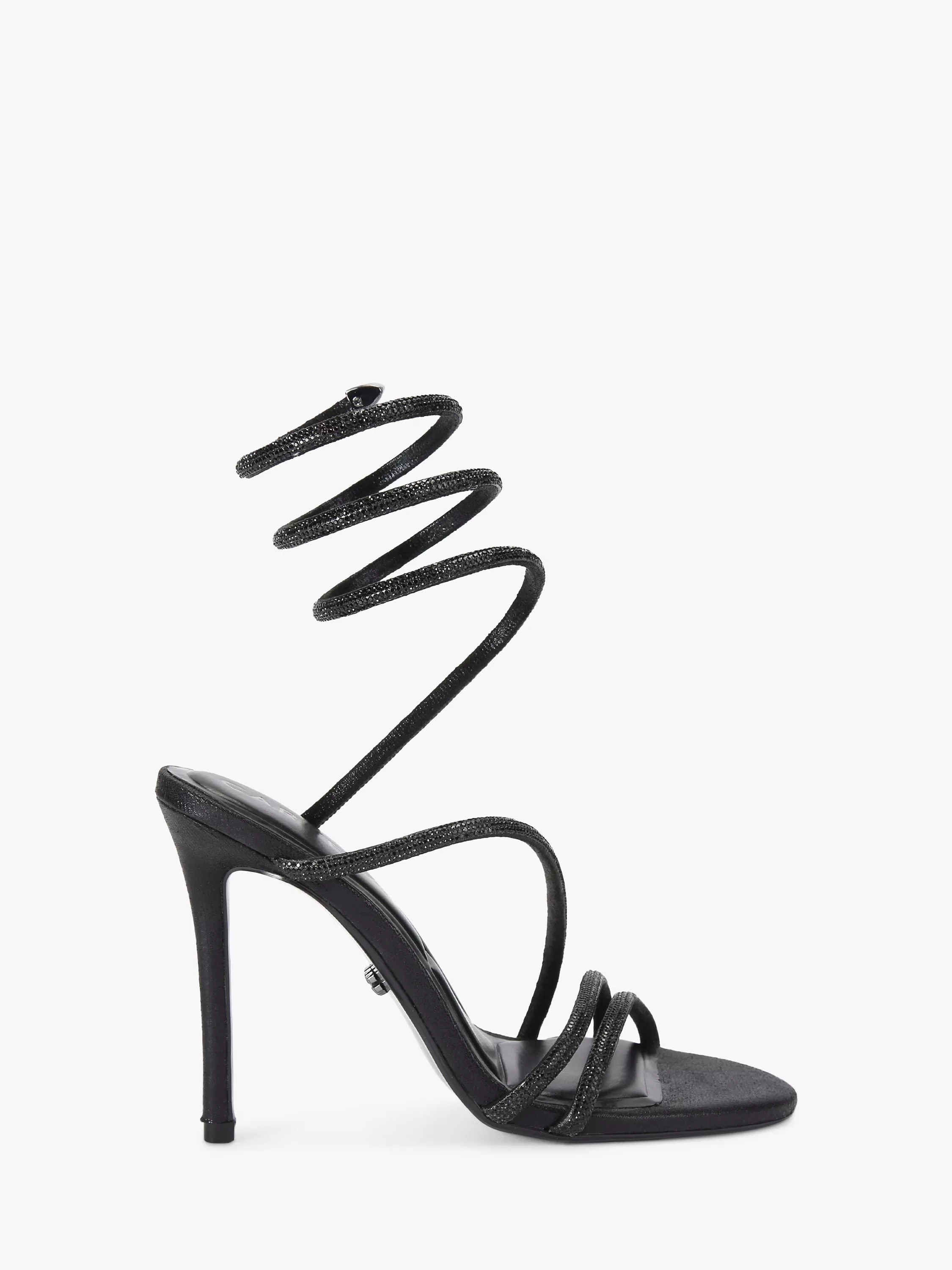 Carvela Spiral Diamante Embellished Strappy Sandals | John Lewis (UK)