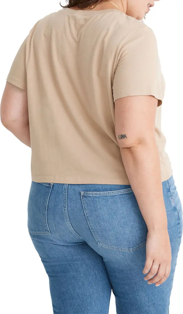 Lakeshore Softfade Cotton Crop Tee | Nordstrom Rack