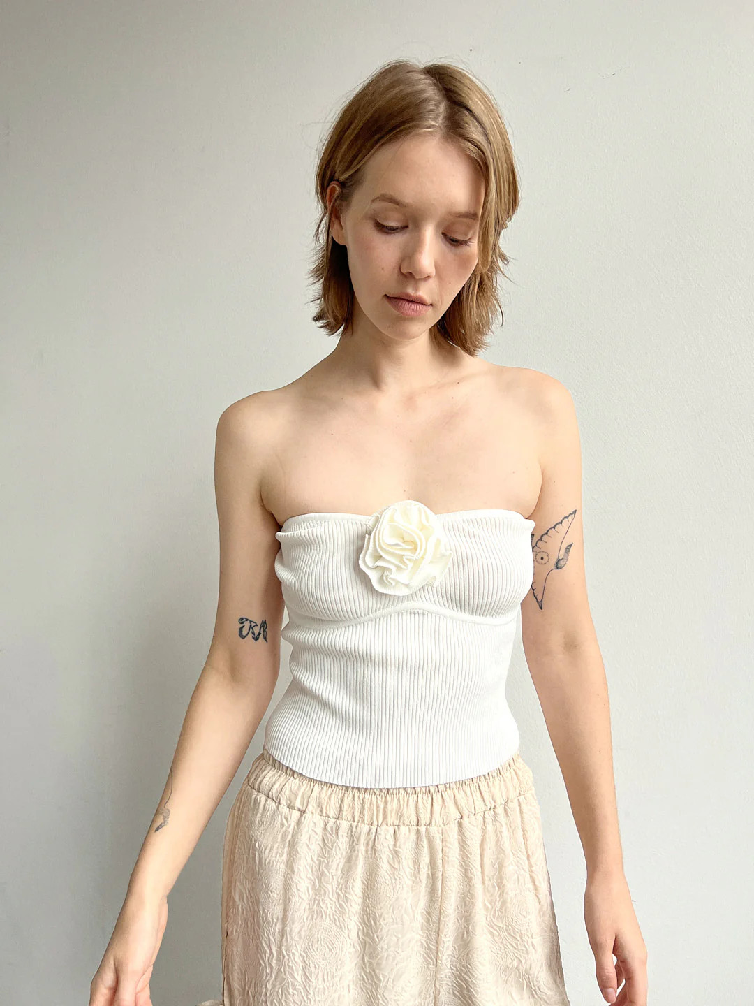 Seine Sweater Tube - White | Lisa Says Gah