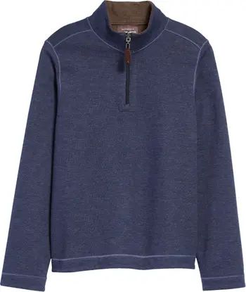 Kids' Solid Reversible Quarter Zip Pullover | Nordstrom