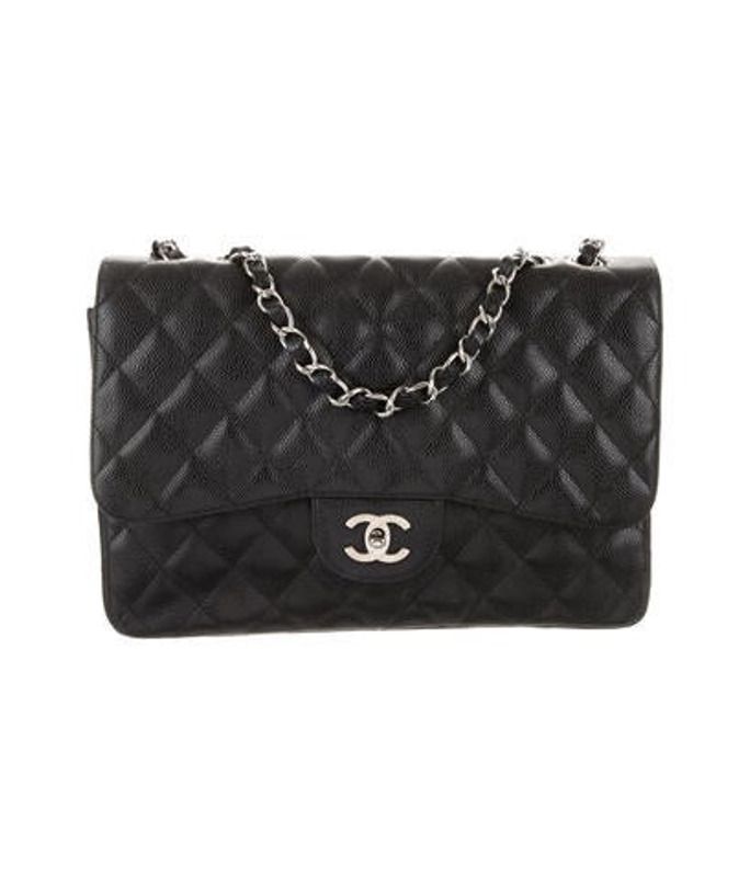 Chanel Classic Jumbo Single Flap Bag Black Chanel Classic Jumbo Single Flap Bag | The RealReal