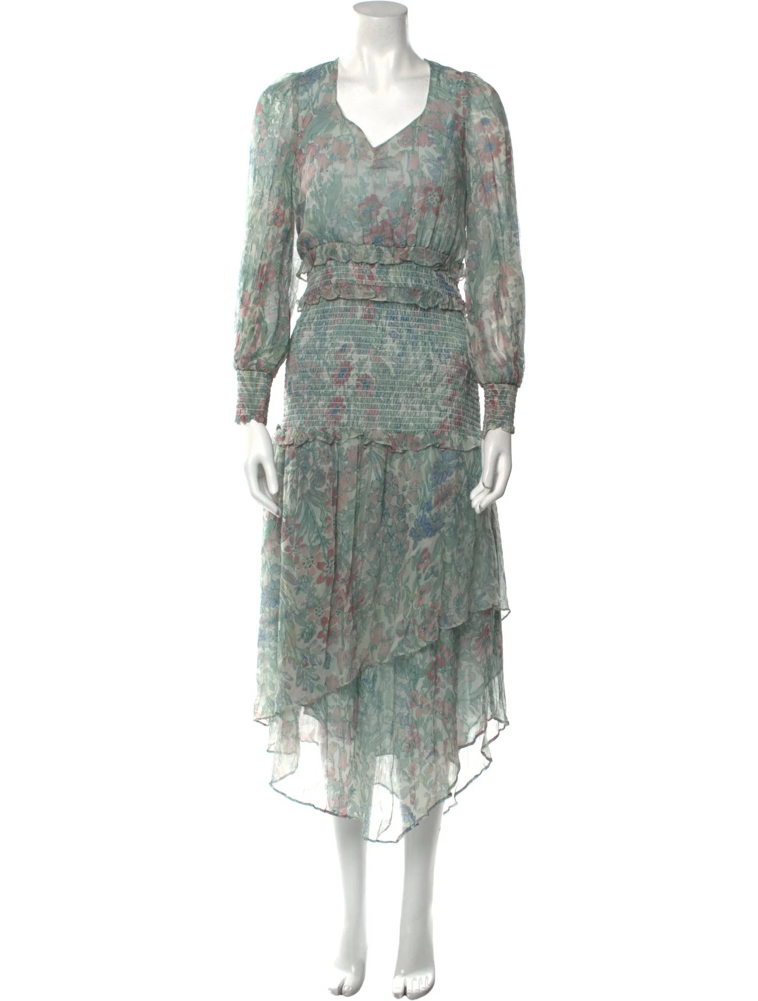 Floral Print Long Dress | The RealReal
