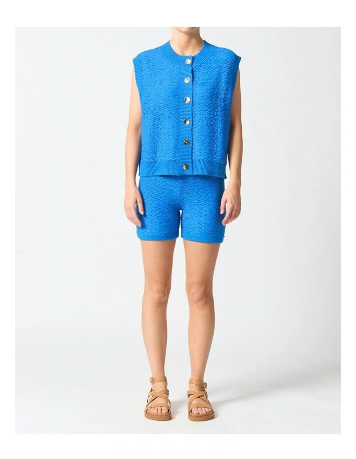 Ravello Knit Vest in Blue | Myer