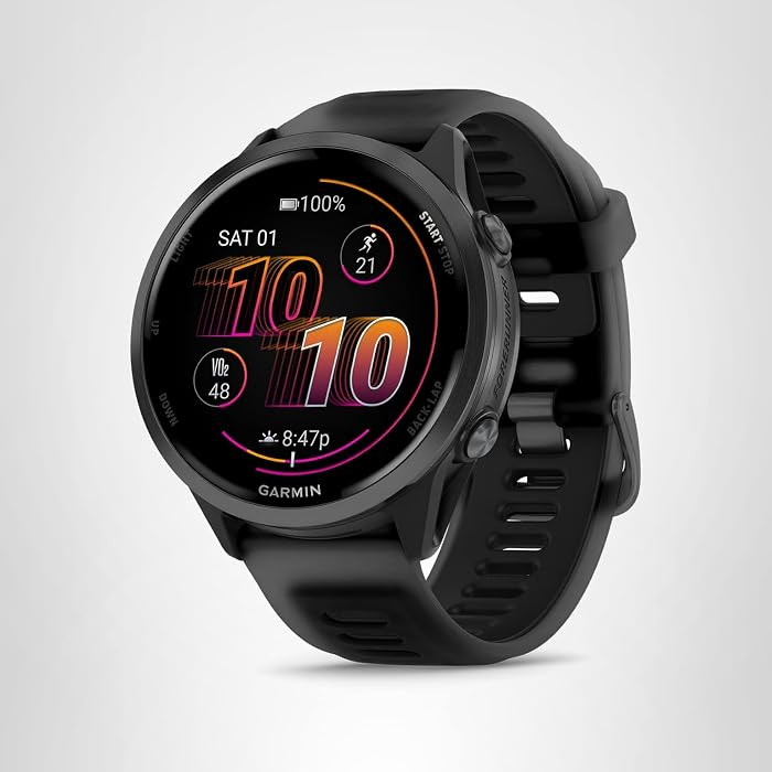 Garmin\u00ae Forerunner\u00ae 570, 47mm, Advanced GPS Running and Triathlon Smartwatch, AMOLED Di... | Amazon (US)