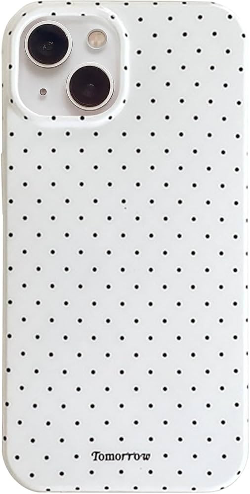 Compatible for iPhone 15 Case with Cute Fashion Polka Dot Aesthetics Design Simple Cases for Soft... | Amazon (US)