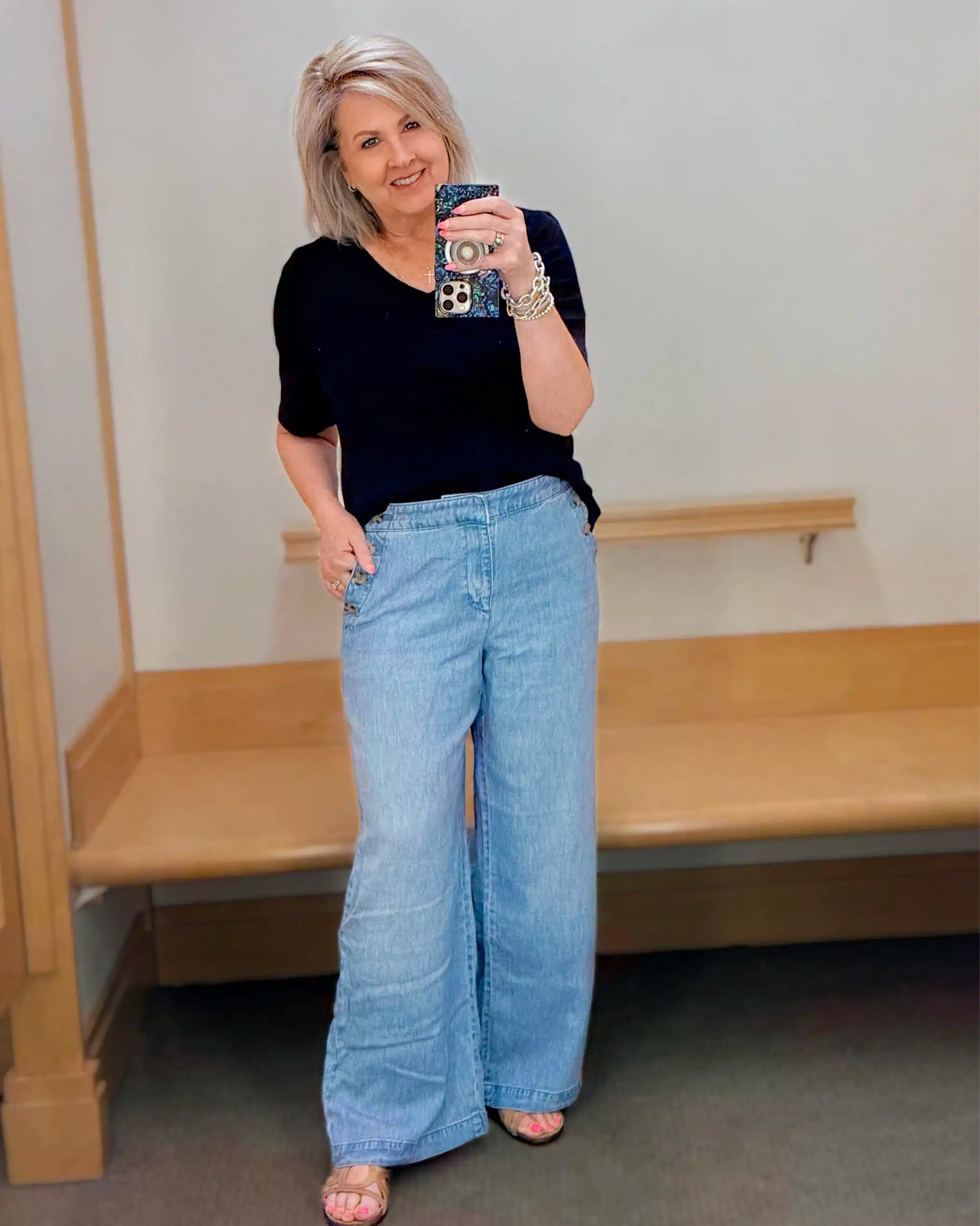 Talbots new arrivals! Casual outfits for Spring and Summer. My top is a size large, jeans are size 8.

#LTKWorkwear #LTKOver40 #LTKootd