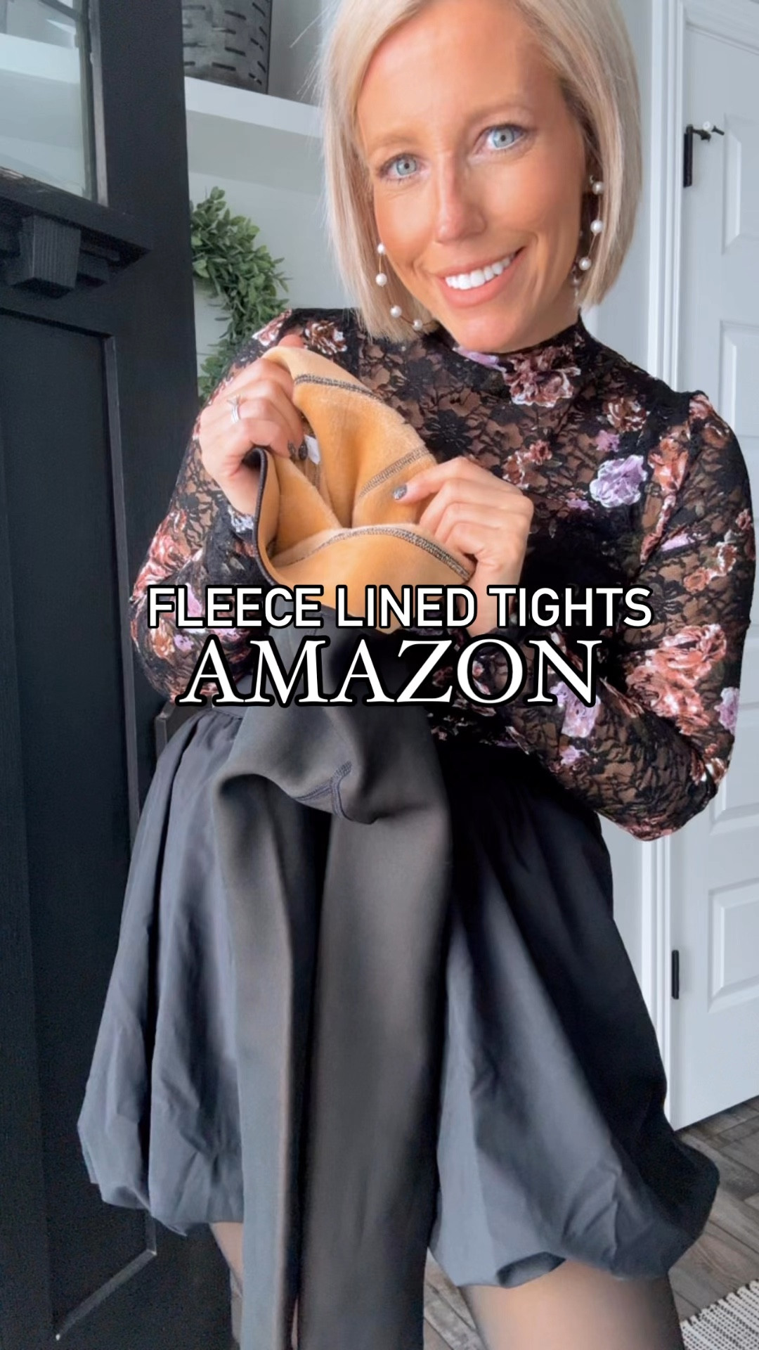 These fleece lined tights are the best thing ever!!!! They look and feel like normal panty hose but are actually fleece lined tights!!!! They also work great under leggings for added warmth too!!!!
⬇️⬇️⬇️
Top TTS small
Skirt TTS size 4
Tights size s/m
Heels sized up 1/2 size 


#LTKWatchNow #LTKFindsUnder50 #LTKSaleAlert