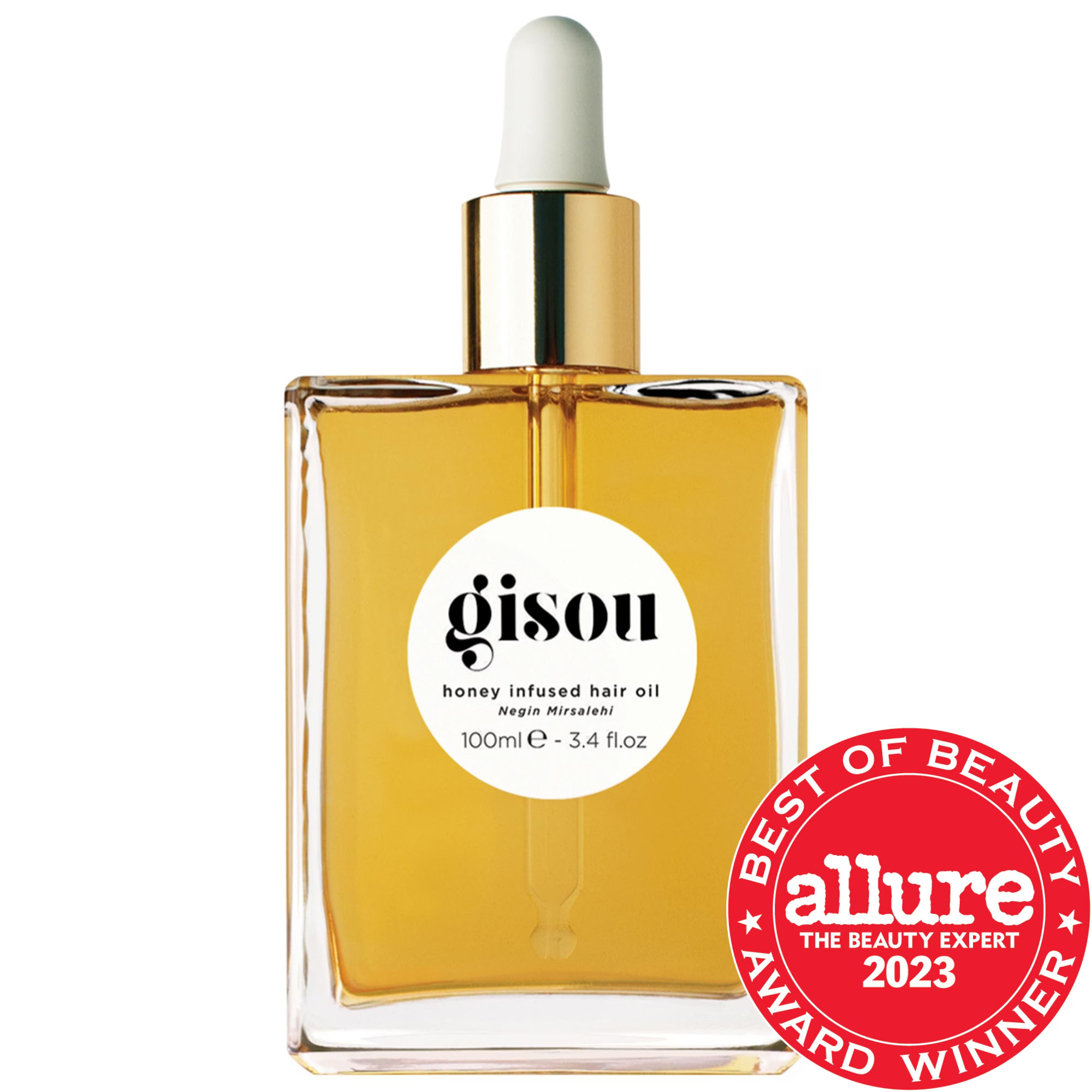 Gisou Honey Infused Hair Oil 3.4 oz/ 100 mL | Sephora (US)