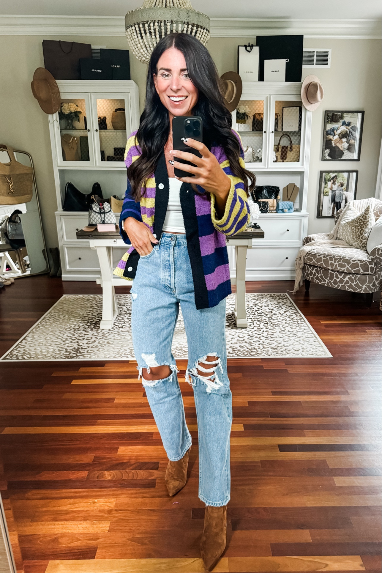 The softest sweater! In a small
25 denim size downn

#LTKBacktoSchool #LTKFindsUnder50 #LTKStyleTip