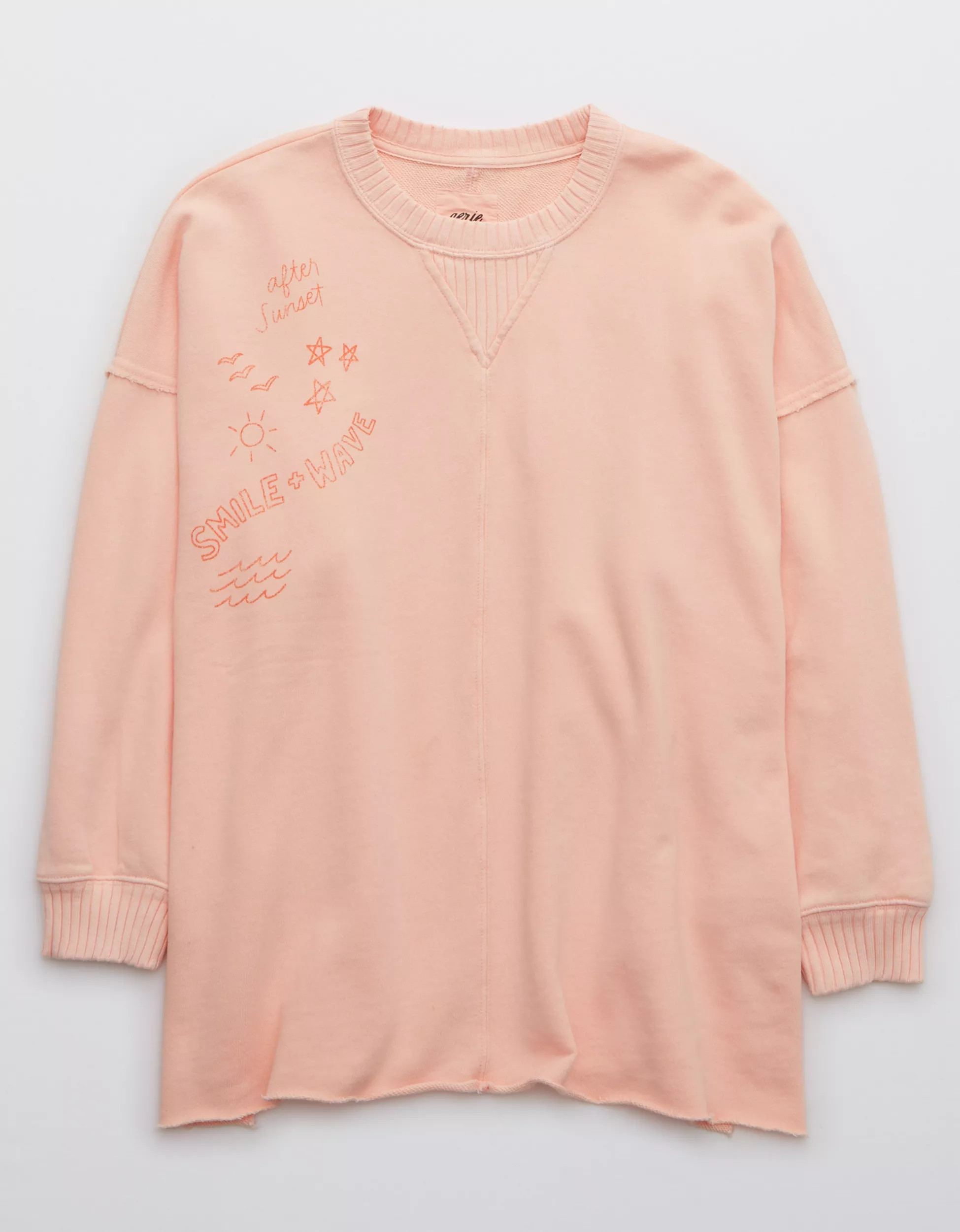 Aerie Down-To-Earth Oversized Sweatshirt | American Eagle Outfitters (US & CA)