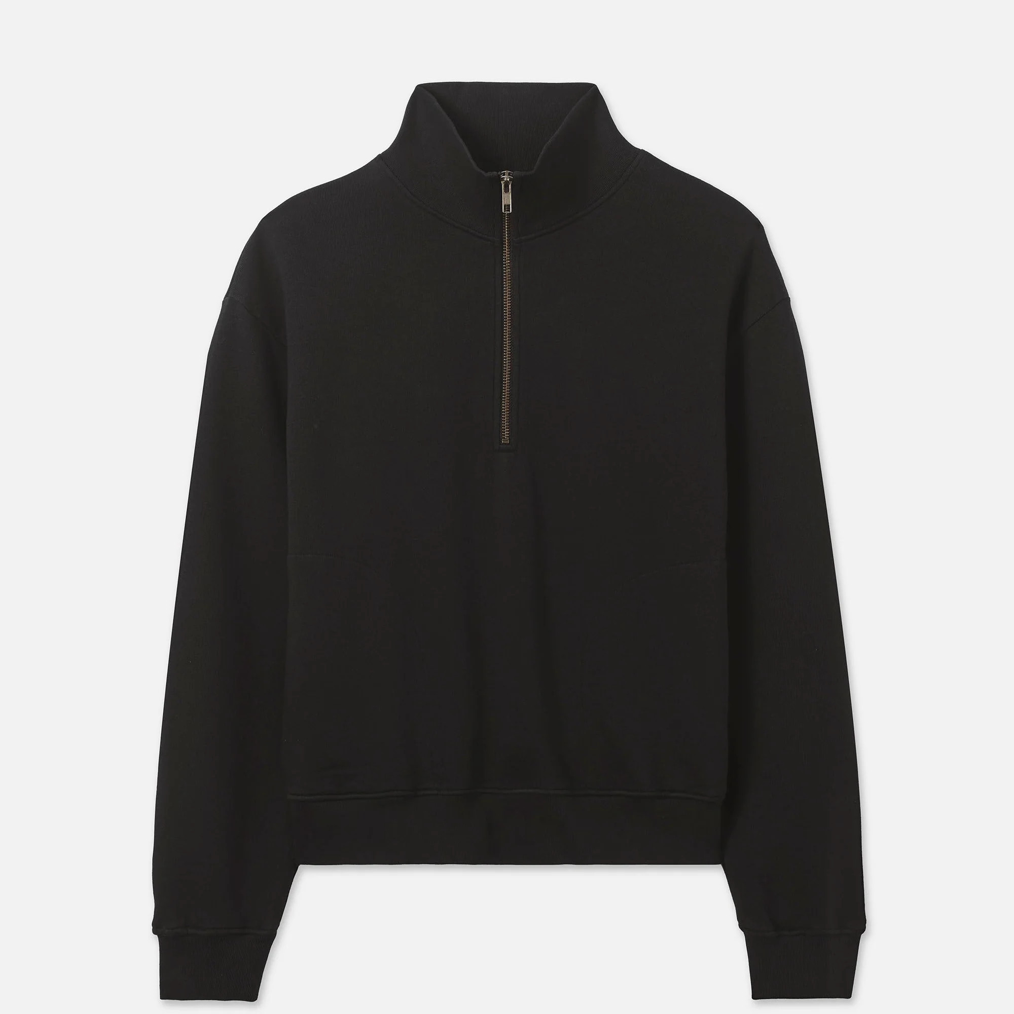 Organic Fleece Quarter Zip Sweatshirt | MATE The Label