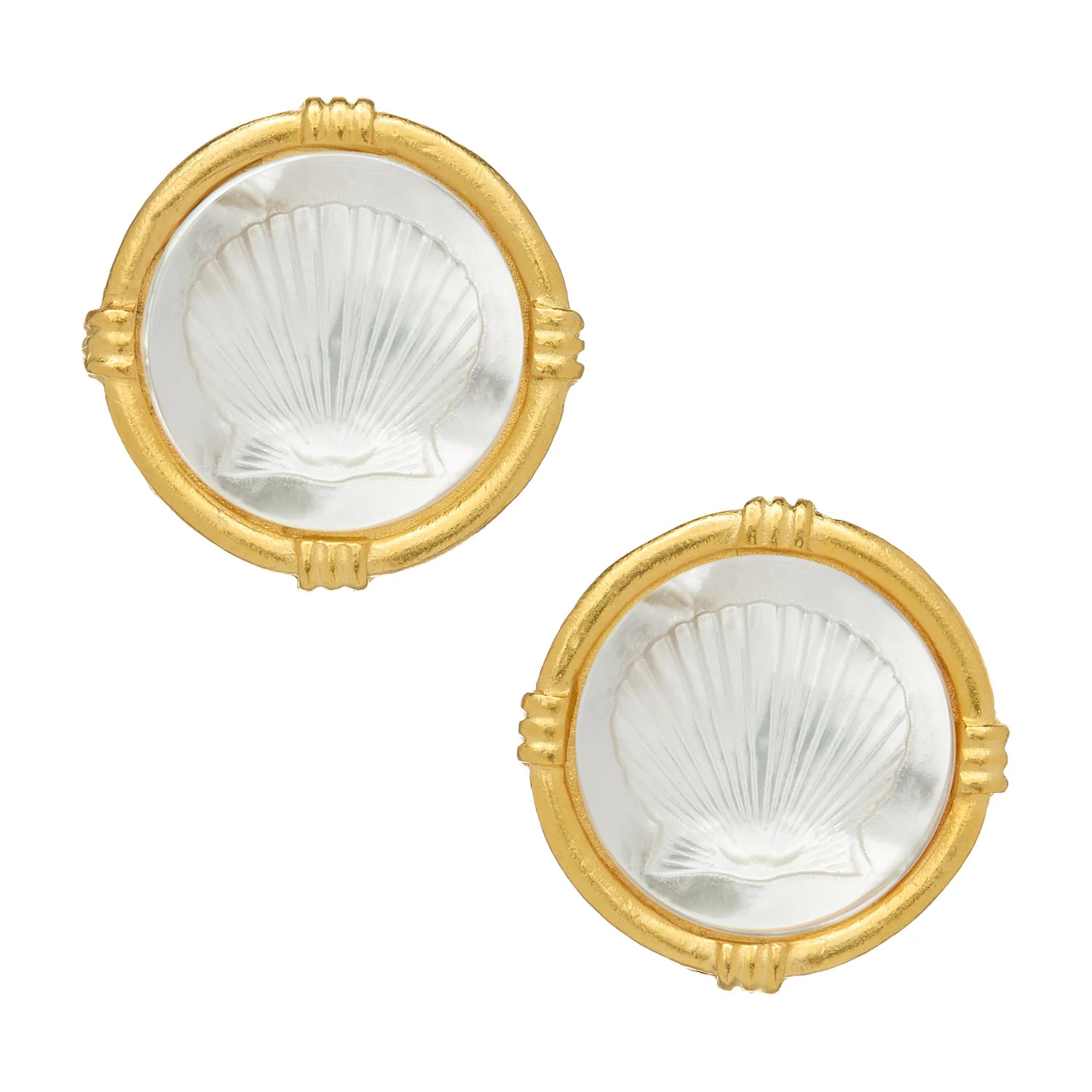 Ida Seashell Studs | Susan Shaw