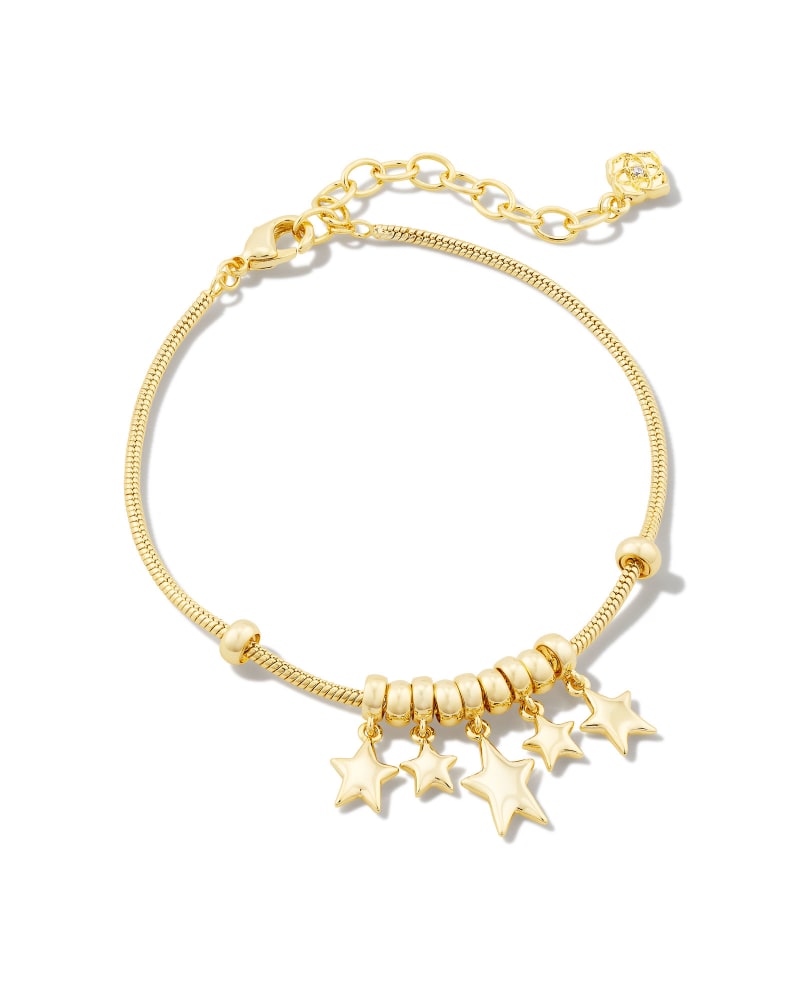 Ada Star Delicate Chain Bracelet in Gold | Kendra Scott