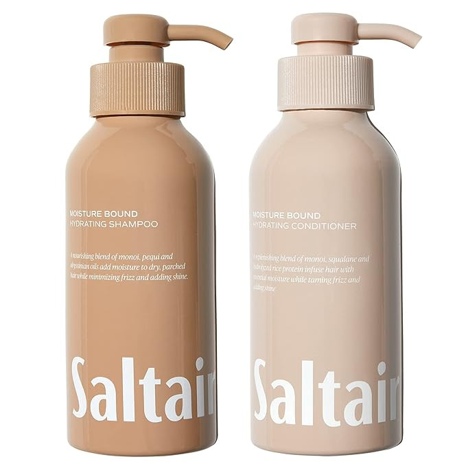 Saltair - Moisture Bound Haircare Set Shampoo & Conditioner 2 Pcs 28 Fl Oz 1 L | Amazon (US)
