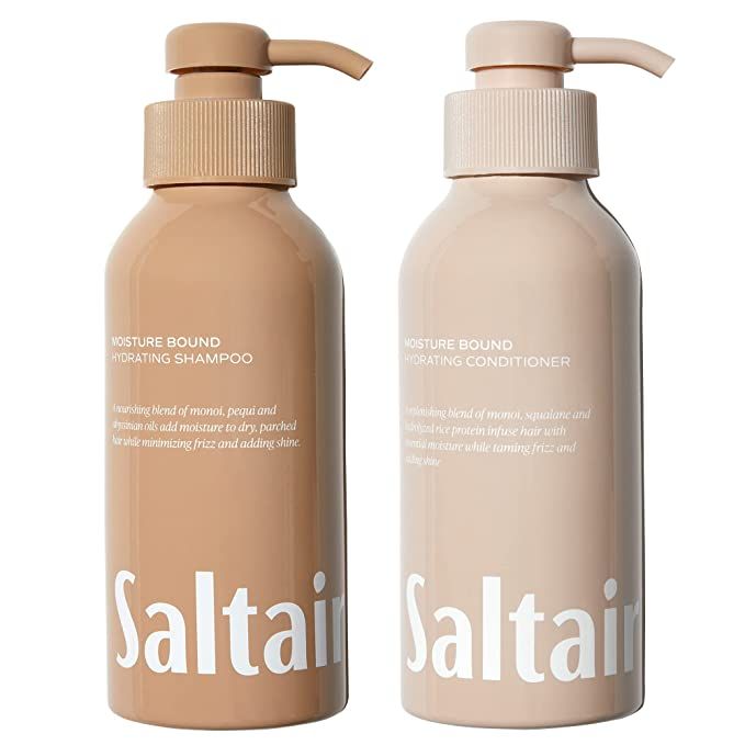 Saltair - Moisture Bound Haircare Set Shampoo & Conditioner 2 Pcs 28 Fl Oz 1 L | Amazon (US)