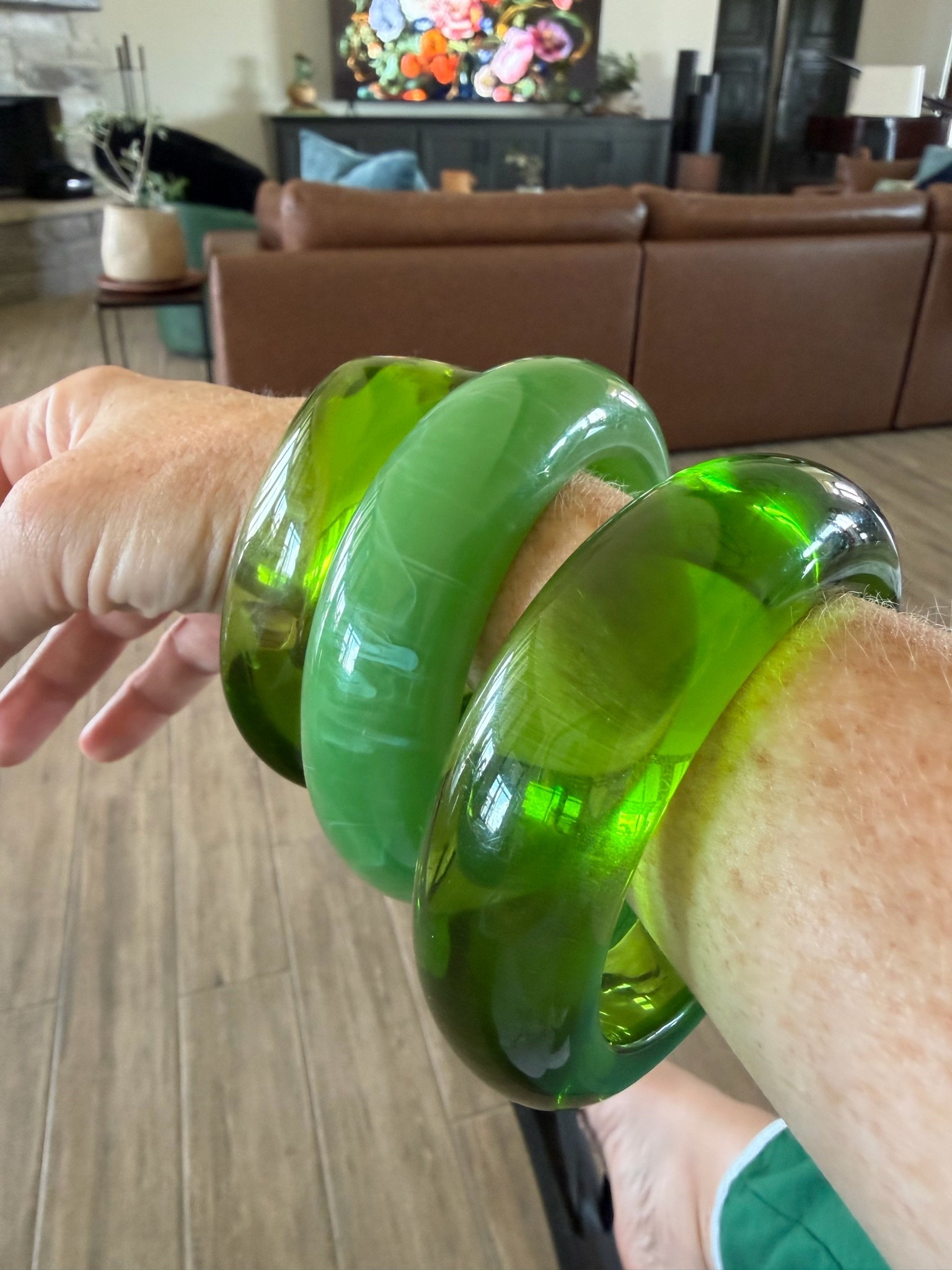 Love a good pop of color! These bangles are gonna get a lot of love!

#LTKootd #LTKOver40