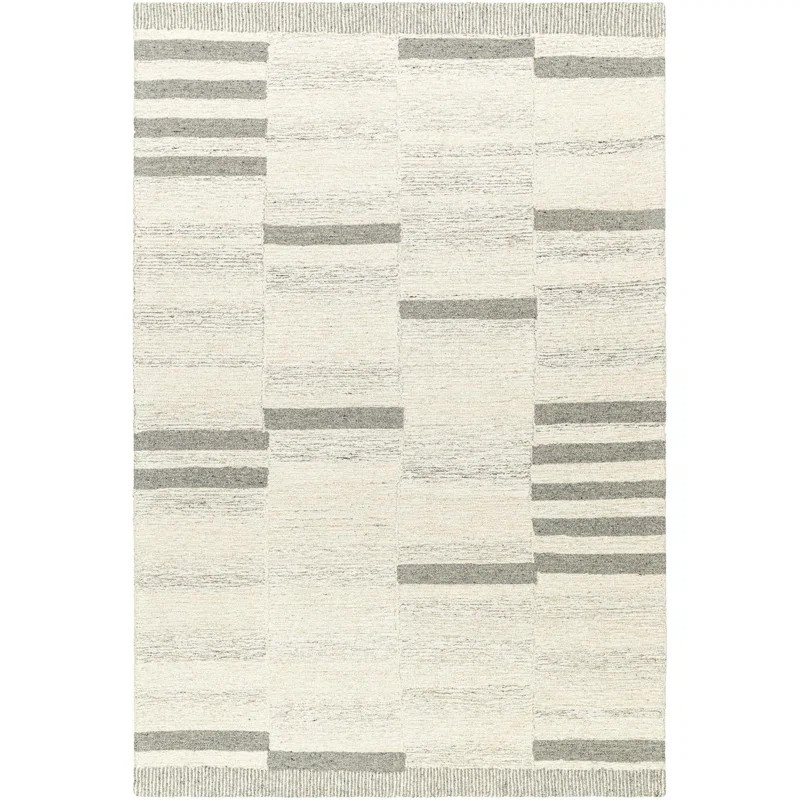 Rectangle Adarian Hand Tufted Wool Area Rug | AllModern