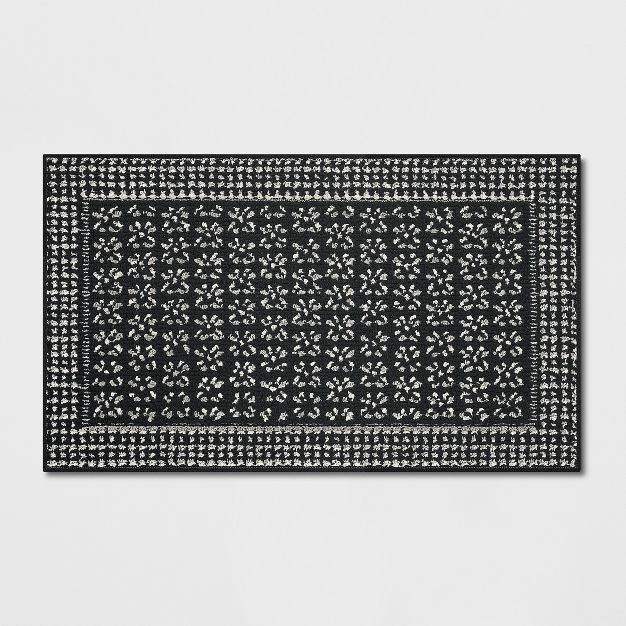 Washable Geometric Border Tufted Rug - Threshold™ | Target