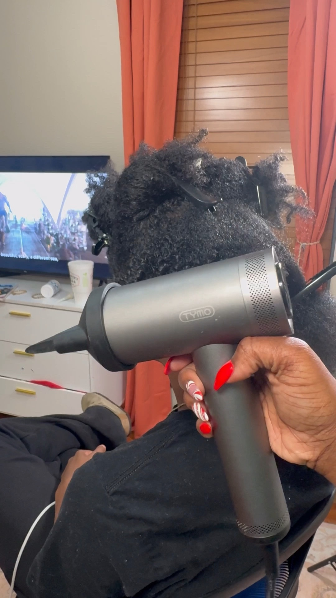 The Tymo Air High Blow Dryer gives salon results at home with powerful airflow, even heat distribution, and lightweight control that makes styling EASY 👏🏽#hair #hairtools #blowdryer

#LTKBeauty