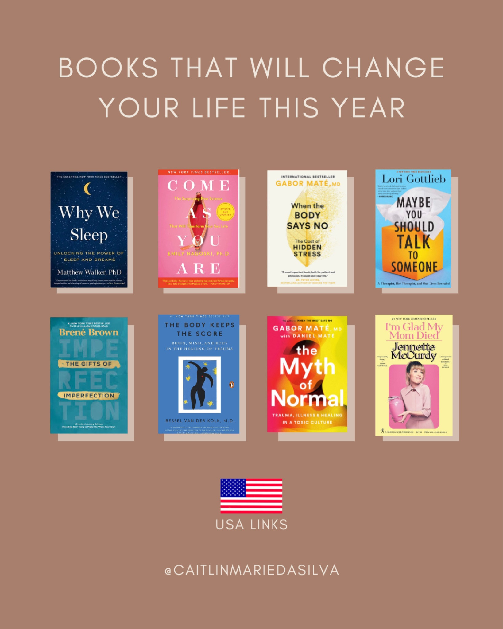 Non-fiction books that will change your life this year (USA links) 

#LTKunder50