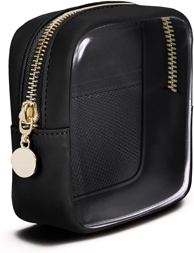 Clear Makeup Bag for Handbag, Mini Make Up Bag for Purse, Small Makeup Pouch for Women, Small Cos... | Amazon (UK)