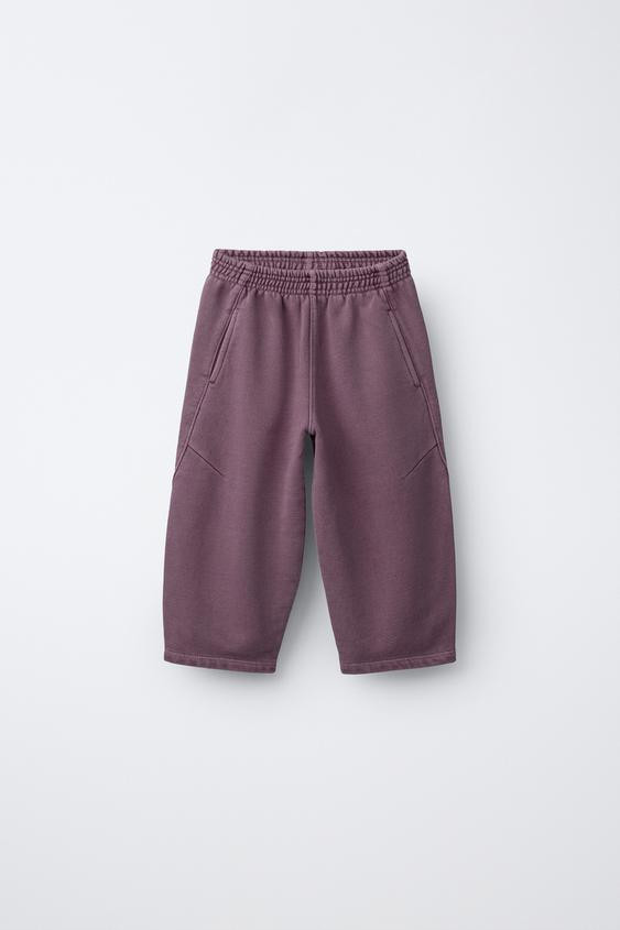 BARREL PLUSH PANTS | Zara US