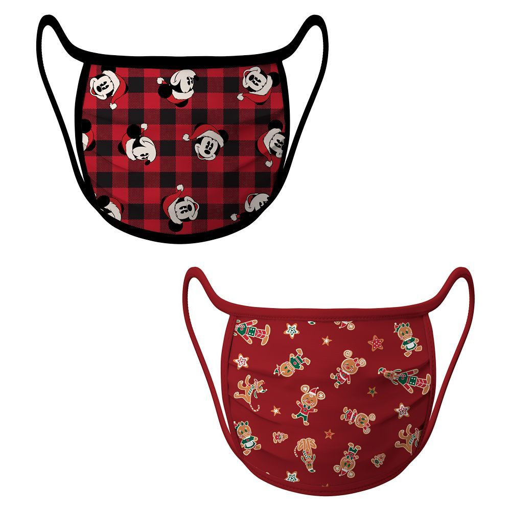Cloth Face Masks 2-Pack – Mickey Mouse and Friends Holiday – Limited Release | Disney Store