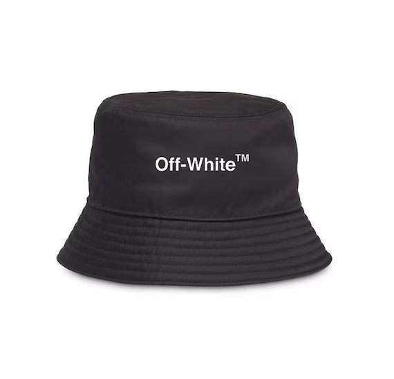 Off-White Style | Unisex | Black Bucket Hat | Embroidered Logo | Best Quality | Free Shipping ! | Etsy (US)