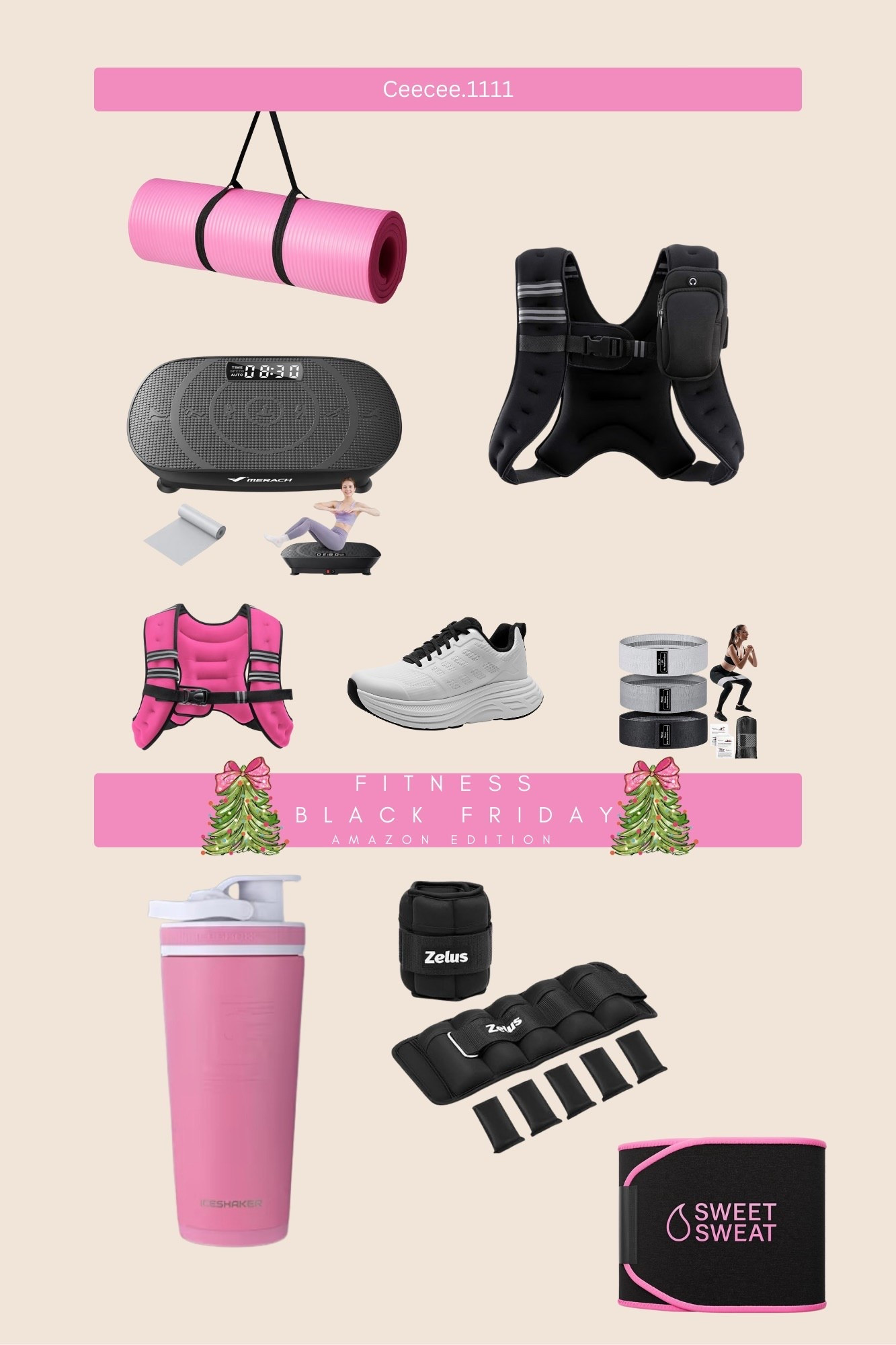 Starting your fitness journey? On a budget? Can’t make it to the gym? Amazon cyber week has great deals on everything fitness to get you started on your fitness journey. 

#LTKSaleAlert #LTKCyberWeek #LTKActive