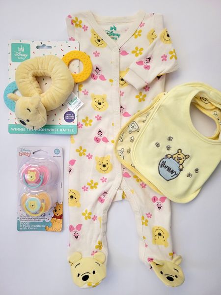 Winnie the pooh baby gift goodies for my niece 💛 - My sister chose a winnie the pooh theme for my niece & I LOVE pooh 😍 I linked sooo much cute stuff but here's a few things I've got her so far 😊 Remember get a price drop notification if you heart a post/save a product 😉 

✨️ P.S. if you follow, like, share, save, or shop my post.. thank you sooo much, I appreciate you! As always thanks sooo much for being here & shopping with me 🥹 

| baby girl, baby shower gift, baby, baby shower, baby must haves, baby registry, baby shower dress, baby shower guest outfits, baby beach essentials, baby boy, baby registry must haves, baby girl clothes, disney baby, travel outfit, curling iron, ankle boots, baby carrier, heels, playroom, rugs, nursery, clean beauty, gucci, candle, candle holder, candle warmer, nail polish, Gel nail polish, summer outfits, sisterstudio, spring haul, summer dresses 2024, 2024 trends, 2024 summer, threshold, studio mcgee, brightroom, mainstays, walmart finds, walmart fashion | 
#LTKbaby#LTKbump #LTKkids #LTKfamily #LTKSummerSales 

