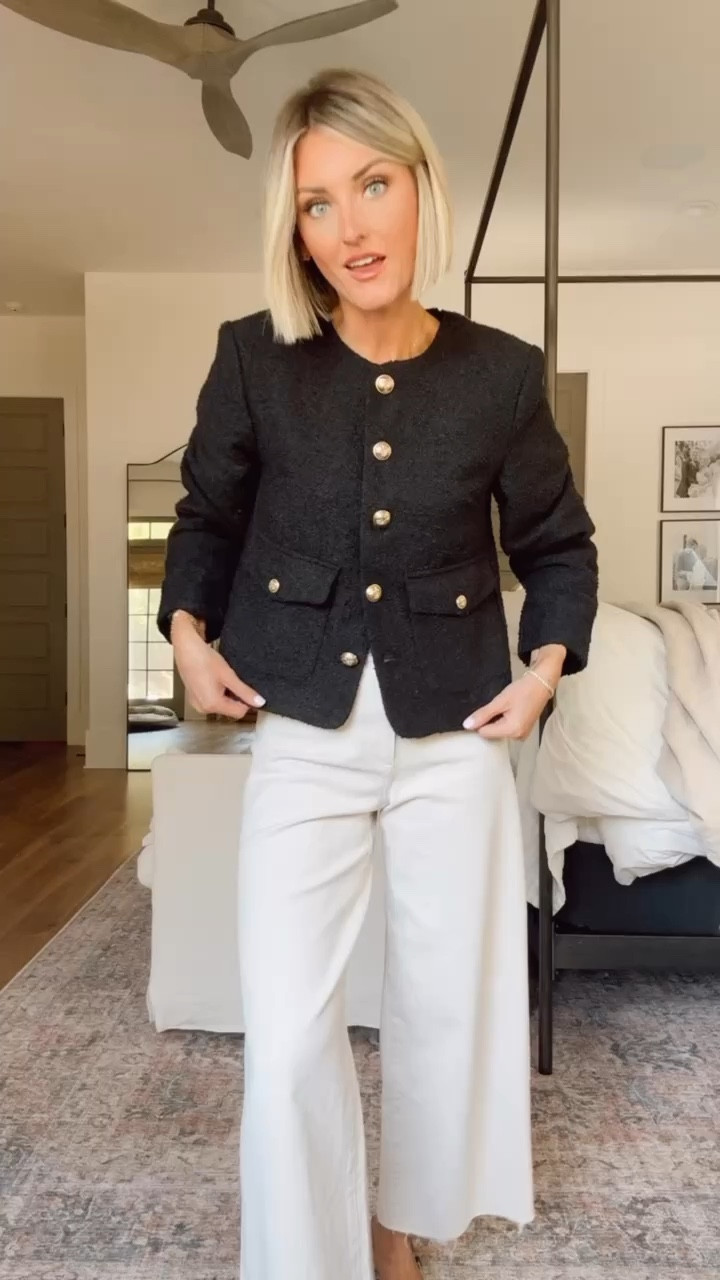 So impressed with this Target find! Wearing XS!

Loverly Grey, Target finds, Target, fall outfit, fall looks, wide leg jeans, workwear, fall workwear, chic looks

#LTKSeasonal #LTKStyleTip