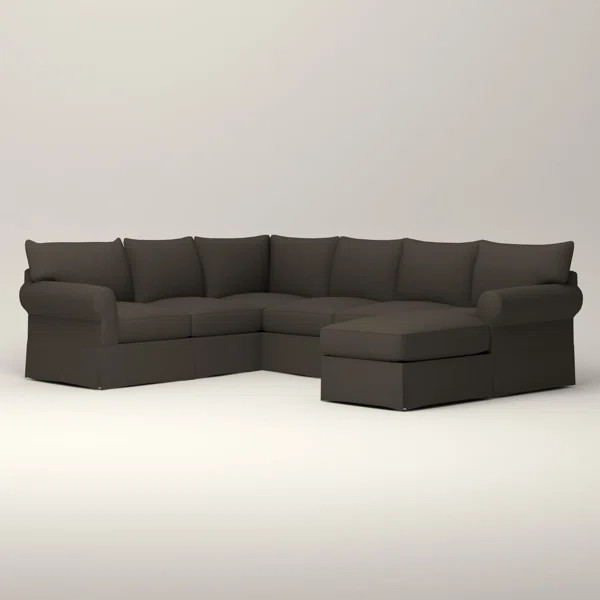 Jameson 119" Slipcovered U-Shaped Sectional | Wayfair North America