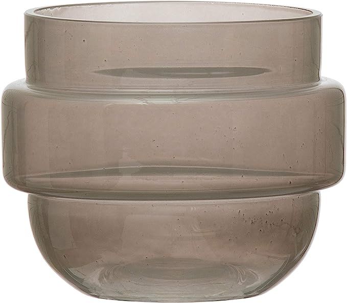 Bloomingville Glass, Milky Grey Vase | Amazon (US)