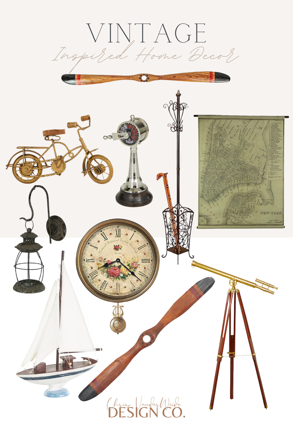 Vintage inspired home decor from Lowe's 

 #LTKHome #LTKFindsUnder100 #LTKStyleTip