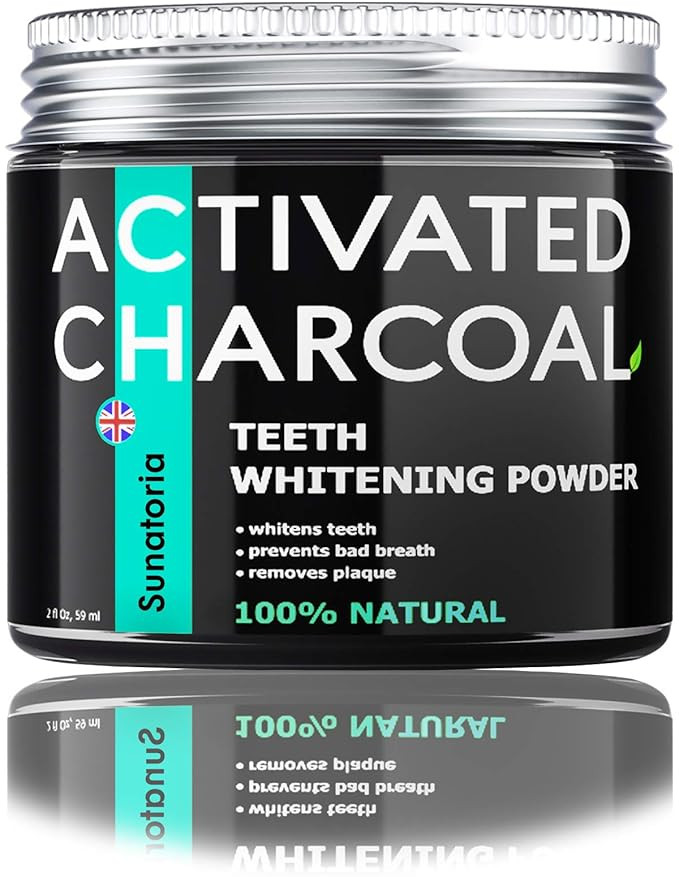 Activated Charcoal Teeth Whitening Powder – Coconut Teeth Whitener – Effective Remover Tooth ... | Amazon (US)