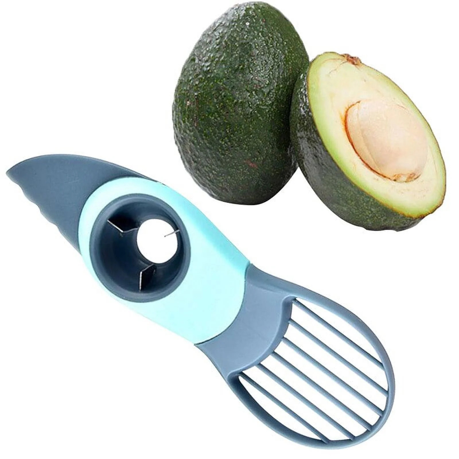 3 In 1 Avocado Slicer Peeler Multifunctional Avocado Cutter Tool Fruit Peeler Cutter Suitable - W... | Walmart (US)