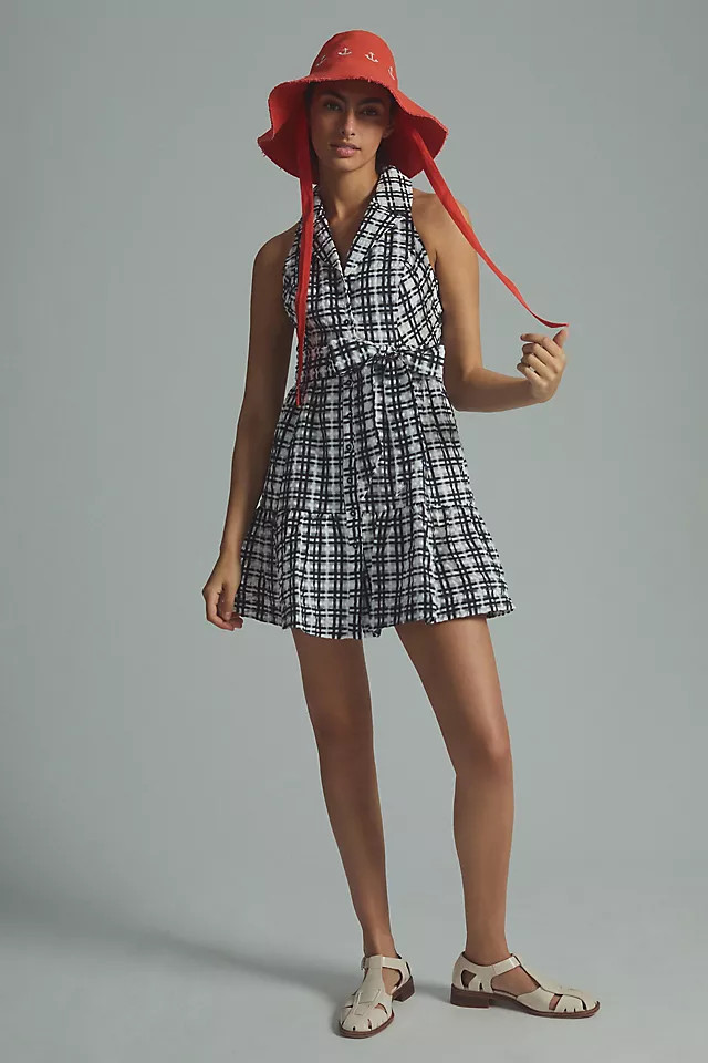 Maeve Plaid Mini Shirtdress | Anthropologie (US)