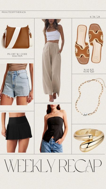 Quick recap of what I shared last week! These target sandals are currently on sale for $20!

#blackvest #sleevelessvest #tennisskirt #abercrombie #denimshorts #amazonfashion #targetfashion #giginewyork #summerhandbags

#LTKStyleTip #LTKShoeCrush #LTKSaleAlert