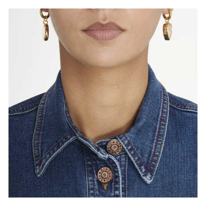 Boucles d'Oreilles Cristal Clair | Doré | Smallable