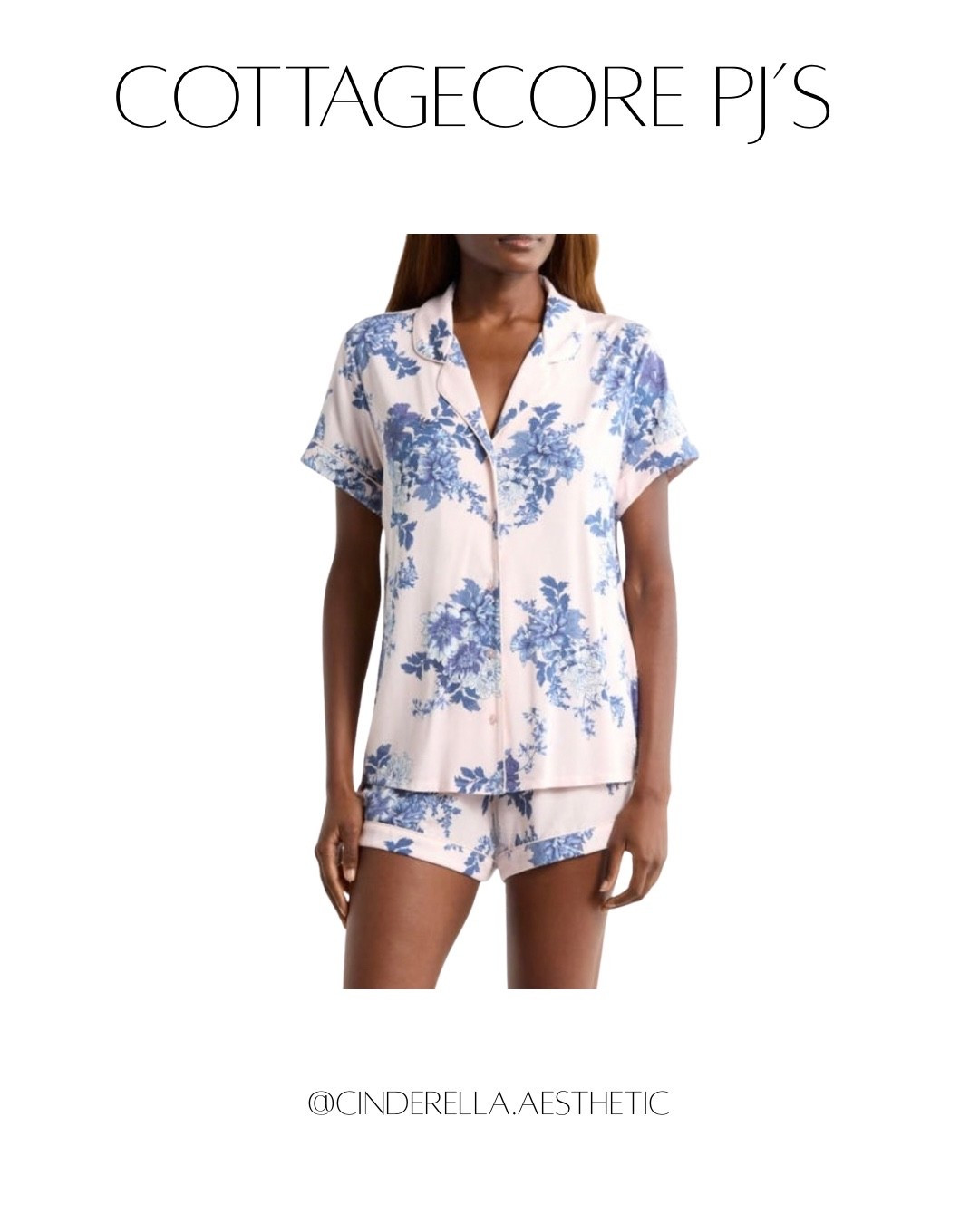 Cutest CottageCore pj set just in time for spring. 
#sleepwear