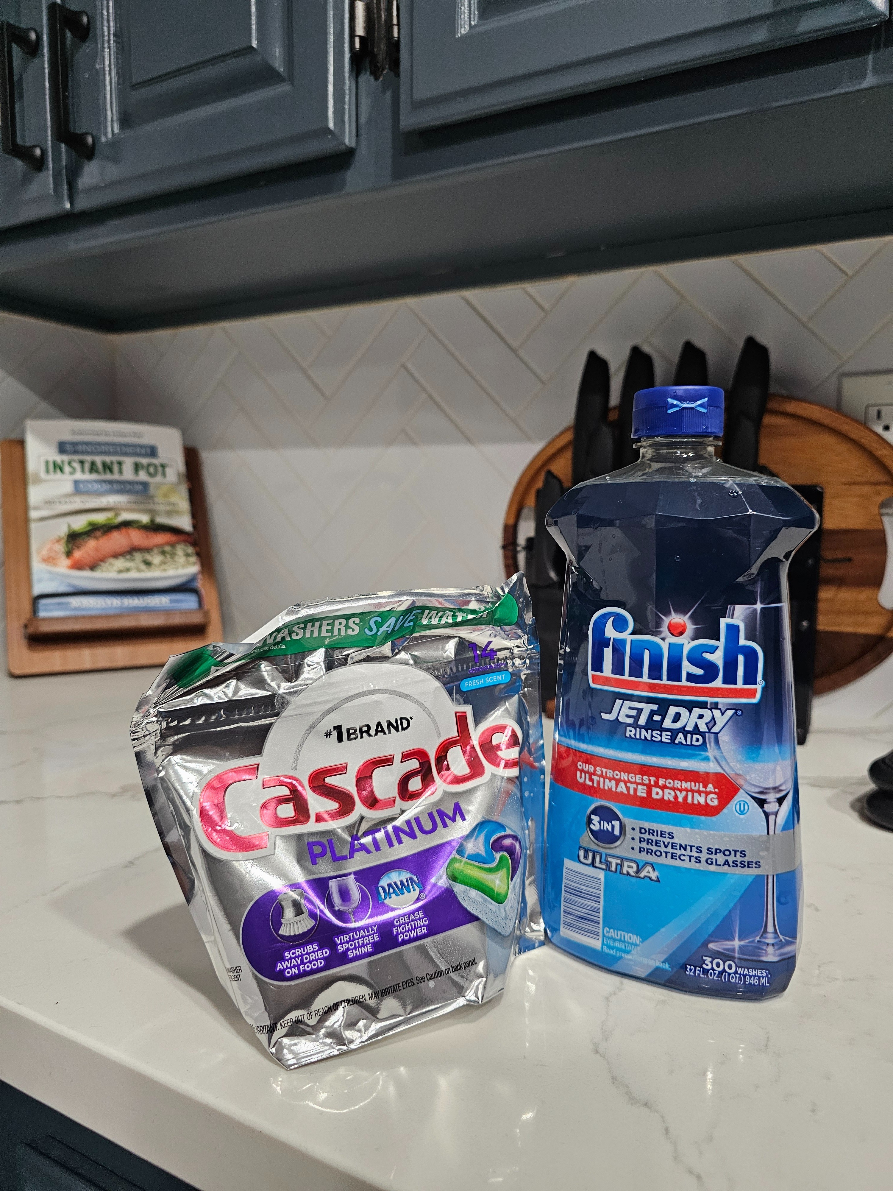 🍽️✨ Dishwasher to the rescue! Using Cascade Platinum Plus for spotless dishes and Finish Jet Dry for that extra shine. Saves time, water, and keeps everything effortlessly clean! #HomeHacks #LTKhome

#LTKHome #LTKFamily